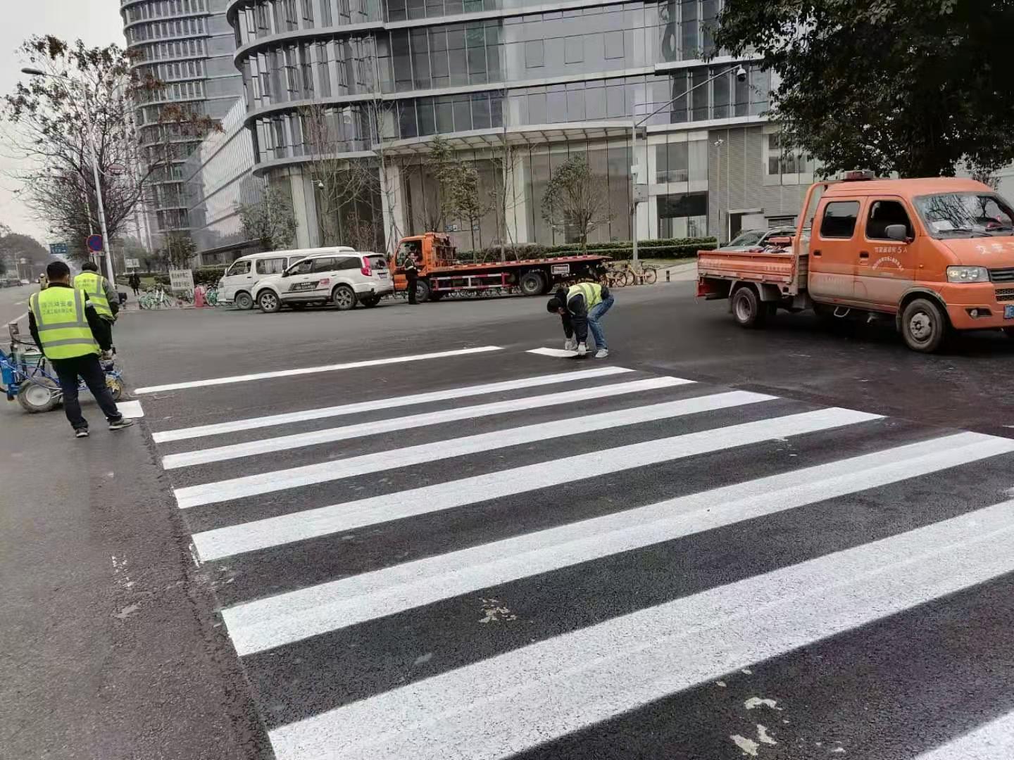 冷喷标线