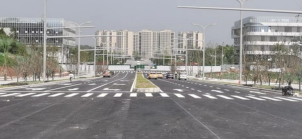 绛溪北组团产业片区道路标线工程