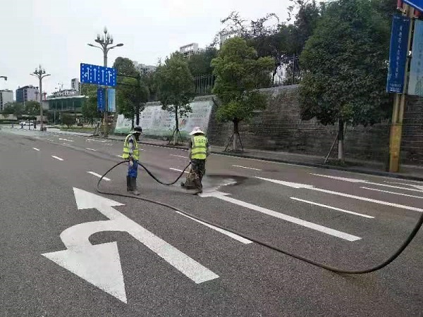 内江市石羊大道等标线施划、清除项目